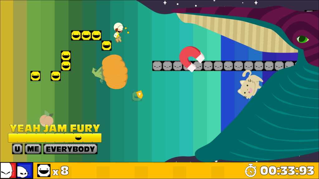 Rainbow Space screenshot from Yeah Jam Fury: UME